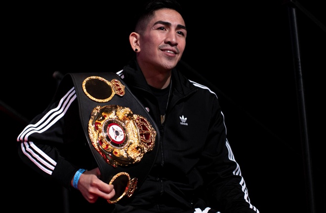 Santa Cruz has held world titles in four weight classes Photo Credit: Esther Lin/SHOWTIME