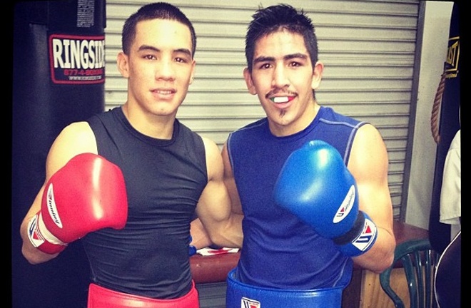 Valdez and Santa Cruz have sparred in the past