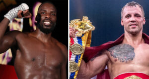 Lawrence Okolie is keen to face IBF champion Mairis Briedis after winning the WBO cruiserweight title Photo Credit: Mark Robinson/Matchroom Boxing/World Boxing Super Series