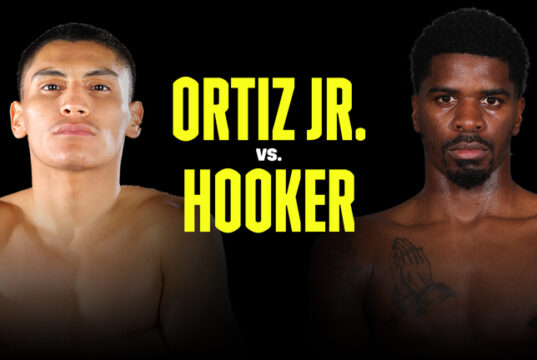 Vergil Ortiz Jr faces former world champion Maurice Hooker in Texas on Saturday live on DAZN