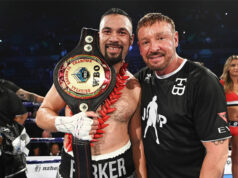 Joseph Parker and trainer Kevin Barry have parted company after over seven years together Photo Credit: Photosport
