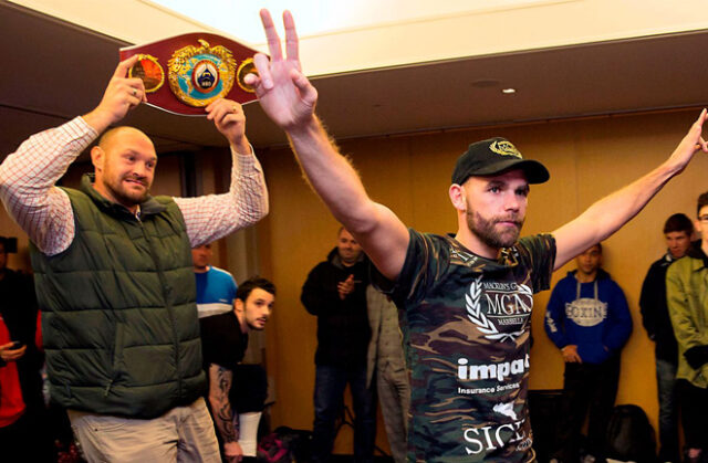 Tyson Fury has backed Billy Joe Saunders to defeat Canelo Alvarez on May 8 Photo Credit: SNS Group