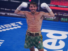 Michael Conlan returns to action against Ionut Baluta on Friday night Photo Credit: Round 'N' Bout Media/Queensberry Promotions