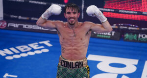 Michael Conlan returns to action against Ionut Baluta on Friday night Photo Credit: Round 'N' Bout Media/Queensberry Promotions