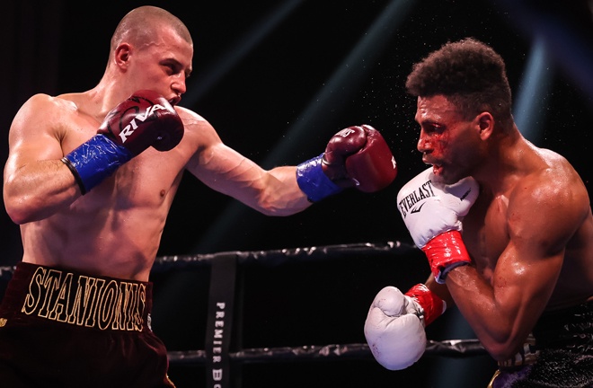Eimantas Stanionis overcame Thomas Dulorme by unanimous decision Photo Credit: Amanda Westcott/SHOWTIME