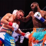 Welterweight talent Jaron Ennis stopped Sergey Lipinets in six rounds in Connecticut Photo Credit: Amanda Westcott/SHOWTIME