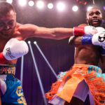 Ennis landed a huge uppercut to stop Lipinets after another star-studded performance Photo Credit: Amanda Westcott/SHOWTIME
