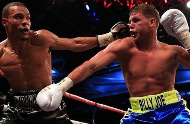 Saunders edged Eubank Jr by split decision in 2014 Photo Credit: PA