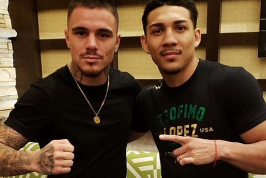 Teofimo Lopez will face mandatory challenger George Kambosos Jr on June 5 live on Triller PPV