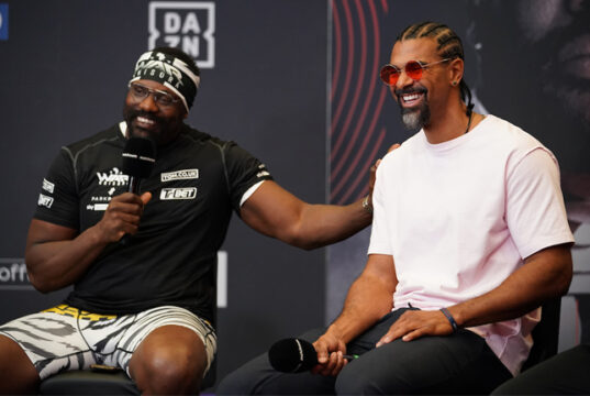 David Haye says Derek Chisora will not leave it in the judges hands against Joseph Parker on Saturday Photo Credit: Dave Thompson/Matchroom Boxing