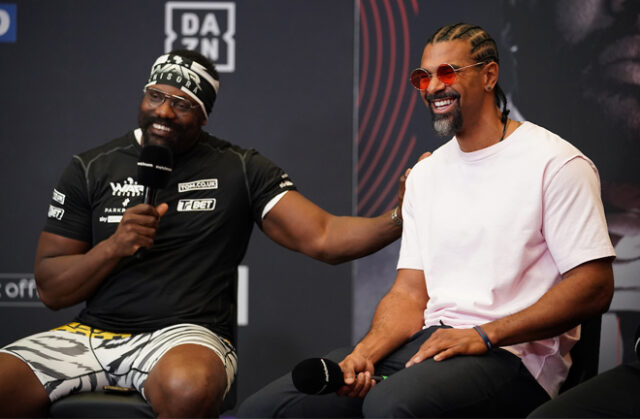 David Haye says Derek Chisora will not leave it in the judges hands against Joseph Parker on Saturday Photo Credit: Dave Thompson/Matchroom Boxing