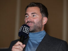 Eddie Hearn has signed a deal with DAZN to make the streaming service Matchroom Boxing's exclusive UK broadcaster, according to reports Photo Credit: Ed Mulholland/Matchroom Boxing