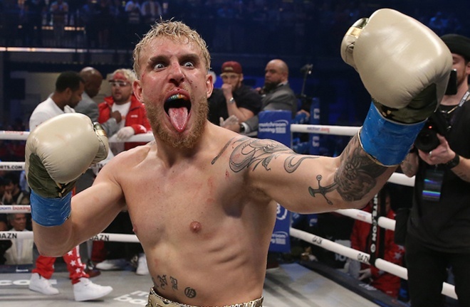 Jake Paul knocked out Ben Askren in the opening round earlier this month Photo Credit: Ed Mulholland/Matchroom Boxing