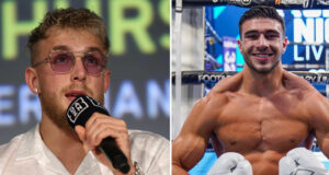 Jake Paul and Tommy Fury have both discussed a potential future showdown with each other Photo Credit: Ed Mulholland/Matchroom Boxing USA/Round 'N' Bout Media/Queensberry Promotions