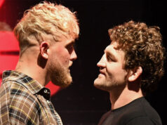 Jake Paul and Ben Askren head to head. Photo Credit: DraftKings Nation