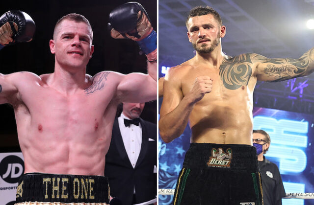 Callum Johnson says he would take a fight with WBO champion, Joe Smith Jr ahead of his return against Emil Markic on Saturday Photo Credit: Ed Mulholland/Matchroom Boxing USA/Mikey Williams/Top Rank