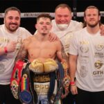 McGregor holds the British, Commonwealth and European Bantamweight titles Photo Credit: Scott Rawsthorne/MTK Global
