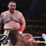 Ruiz Jr knocked out Joshua in their first fight in New York in June 2019 to become world Heavyweight champion Photo Credit: Mark Robinson/Matchroom Boxing