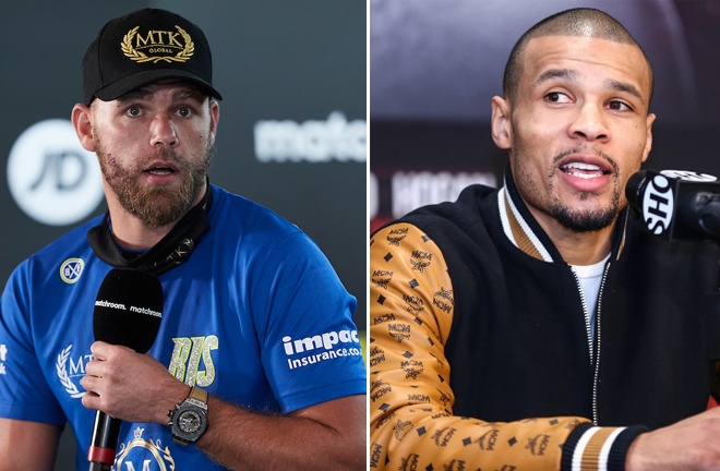 Saunders is finishing his camp in Las Vegas ahead of May 8 Photo Credit: Instagram @cam_peak