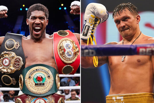Anthony Joshua has been ordered to defend his world Heavyweight titles against Oleksandr Usyk Photo Credit: Mark Robinson/Matchroom Boxing