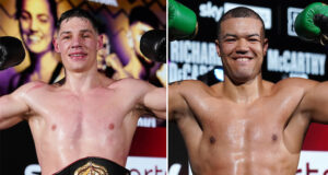 Cruiserweights Chris Billam-Smith and Tommy McCarthy clash for the British, Commonwealth and European titles in Fight Camp this summer Photo Credit: Dave Thompson/Matchroom Boxing
