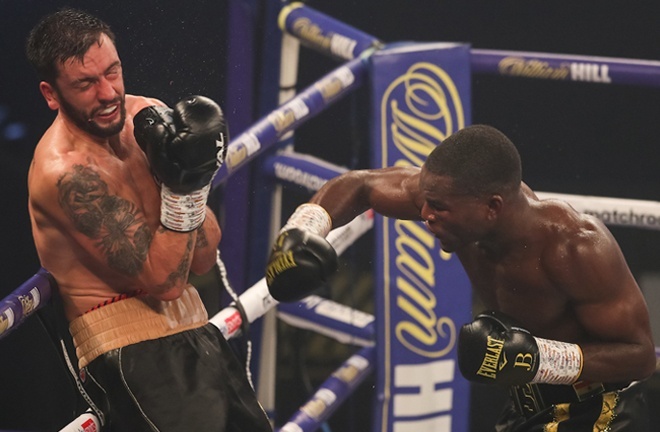 Joshua Buatsi produced an explosive finish to halt Marko Calic in seven rounds in October Photo Credit: Mark Robinson / Matchroom Boxing