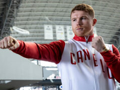 Canelo Alvarez says he has no concerns over the status of his clash with Billy Joe Saunders on Saturday Photo Credit: Michelle Farsi/Matchroom