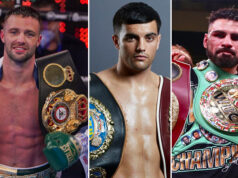 Jack Catterall is backing Josh Taylor to beat Jose Ramirez on Saturday before facing him in an Edinburgh homecoming Photo Credit: Round 'N' Bout Media/Queensberry Promotions/Mark Robinson/MDR Photography/Mikey Williams/Top Rank