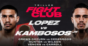 The Lightweight world title clash between Teofimo Lopez and George Kambosos Jr headlines a stacked card in Miami on June 19