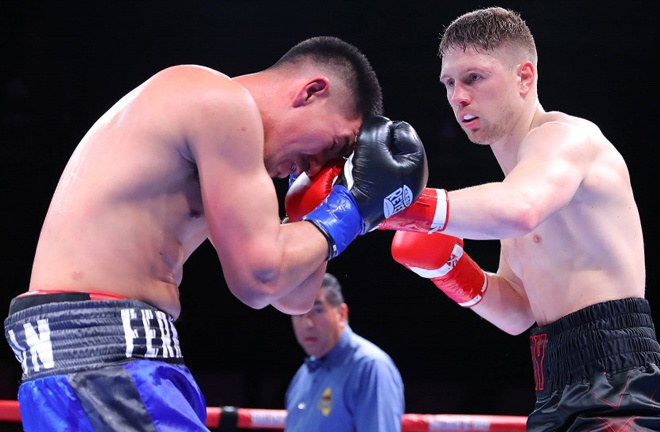 Quigley scored a third round stoppage over Fernando Marin in his last fight in January 2020 Photo Credit: Tom Hogan-Hoganphotos/Golden Boy