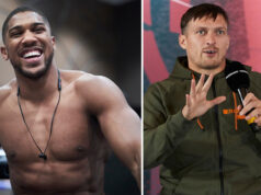 The WBO have set a 48 hour deadline for proof that Anthony Joshua can face Tyson Fury or will otherwise will order AJ to face Oleksandr Usyk Photo Credit: Mark Robinson/Matchroom Boxing