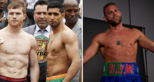 Amir Khan believes that Canelo Alvarez will stop Billy Joe Saunders in six rounds on Saturday Photo Credit: Action Images/Andrew Couldridge/Michelle Farsi/Matchroom