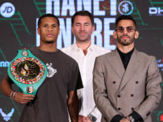 Jorge Linares is confident of dethroning Devin Haney to become WBC Lightweight champion in Las Vegas on Saturday night Photo Credit: Ed Mulholland/Matchroom