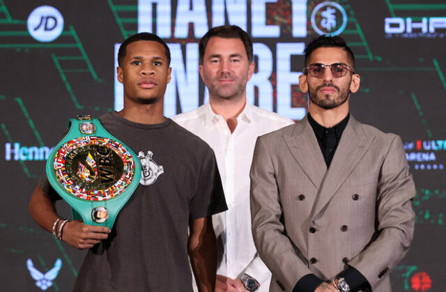 Jorge Linares is confident of dethroning Devin Haney to become WBC Lightweight champion in Las Vegas on Saturday night Photo Credit: Ed Mulholland/Matchroom