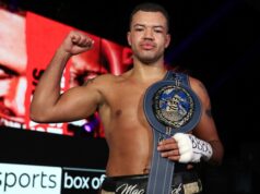 European Cruiserweight champion, Tommy McCarthy is targeting a world title shot providing he beats Alexandru Jur on Saturday Photo Credit: Mark Robinson/Matchroom Boxing