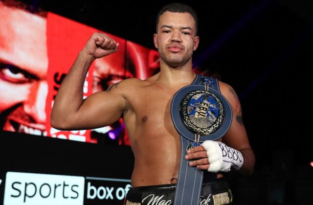 European Cruiserweight champion, Tommy McCarthy is targeting a world title shot providing he beats Alexandru Jur on Saturday Photo Credit: Mark Robinson/Matchroom Boxing