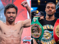 Manny Pacquiao clashes with unified Welterweight world champion Errol Spence Jr on August 24 in Las Vegas Photo Credit: Pro Boxing Fans/Ryan Hafey/Premier Boxing Champions