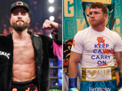 Caleb Plant is confident he can beat Canelo Alvarez to become undisputed Super Middleweight king Photo Credit: Sean Michael Ham/TGB Promotions/Ed Mulholland/Matchroom
