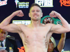 Jason Quigley returns against Shane Mosley Jr on Saturday in Las Vegas Photo Credit: Tom Hogan-Hoganphotos/Golden Boy