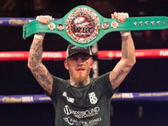 Sam Eggington picked up the WBC Silver Middleweight title with a unanimous decision win over Carlos Molina Photo Credit: Hennessy Sports