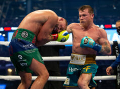 Billy Joe Saunders' trainer Mark Tibbs says it was his decision to withdraw his fighter against Canelo Alvarez on Saturday Photo Credit: Michelle Farsi/Matchroom