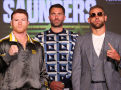 Canelo Alvarez faces Billy Joe Saunders in Texas this weekend in a Super Middleweight world title unification Photo Credit: Ed Mulholland/Matchroom
