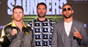 Canelo Alvarez faces Billy Joe Saunders in Texas this weekend in a Super Middleweight world title unification Photo Credit: Ed Mulholland/Matchroom