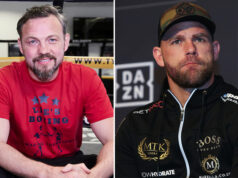 Andy Lee says Billy Joe Saunders has underrated power ahead of his showdown against Canelo Alvarez Photo Credit: Mark Robinson/Matchroom Boxing