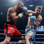 Liam Smith suffered a setback in Russia after a controversial points loss to Magomed Kurbanov on Friday Photo Credit: RCC Boxing Promotions