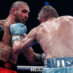 Smith was widely believed to have done enough to beat Kurbanov Photo Credit: RCC Boxing Promotions
