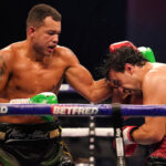 McCarthy overcame Bilal Laggoune in October to become European champion Photo Credit: Dave Thompson/Matchroom Boxing
