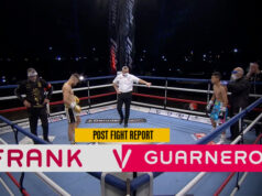 Tommy Frank suffered his second consecutive defeat, as Rosendo Hugo Guarneros defended his IBF Intercontinental Flyweight title with a split decision win over twelve rounds in Sheffield last night. Photo Credit: Fightzone.tv.