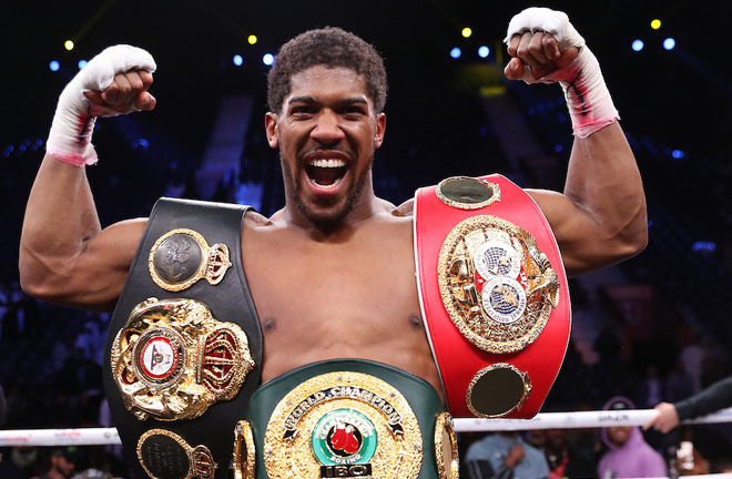 Anthony Joshua is not part of the new DAZN deal Photo Credit: Mark Robinson/Matchroom Boxing