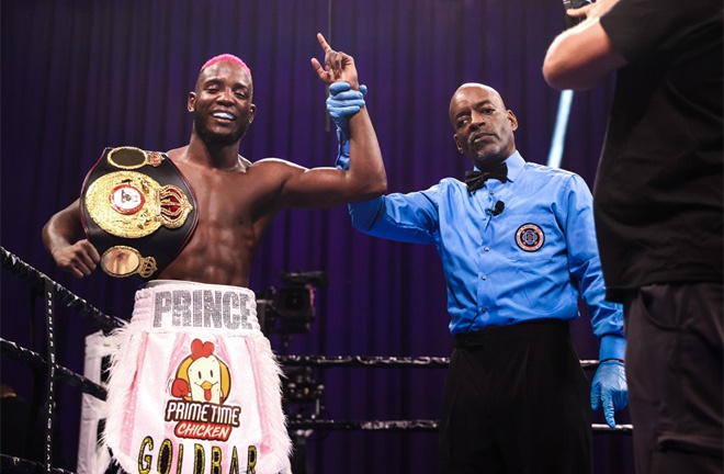 Chris Colbert is the WBA interim Super Featherweight champion Photo Credit: Amanda Westcott/SHOWTIME